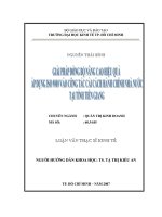 quản lý chất lượng trong doanh nghiệp nhà nước