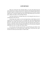 ĐỒ ÁN QUÁ TRÌNH VÀ THIẾT BỊ XỬ LÝ KHÍ THẢI QUÁ TRÌNH TẨY GỈ KIM LOẠI