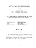 thực trạng và một số giải pháp chủ yếu nhằm nâng cao hiệu quả huy động và cho vay vốn của ngân hàng công thương nghệ an