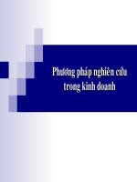 Các giải pháp nghiên cứu trong thị trường kinh doanh