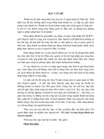 tổ chức và hoạt động thanh tra chuyên ngành