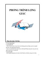 SKKN phương pháp dạy học phương trình lượng giác
