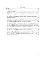 Tiểu luận luật kinh tế mối quan hệ giữa hợp đồng lao động và thỏa ước lao động