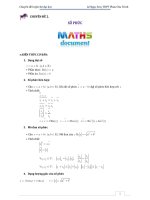 chuyên đề 2 số phức