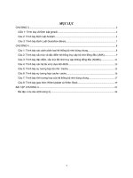 Đề Cương Môn Vi Xử Lý Tiên Tiến Chương 3, 4