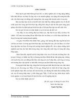 TÌNH HÌNH SỬ DỤNG VỐN LƯU ĐỘNG  VÀ MỘT SỐ BIỆN PHÁP NÂNG CAO HIỆU QUẢ  SỬ DỤNG VỐN LƯU ĐỘNG