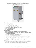 Bộ xử lý bề mặt PLASMA CSM 4 đầu PHUN Liên hệ: LOAN 0976.249.627