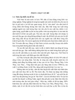 đánh giá hiệu quả của hình thức sản xuất lúa tái sinh ở huyện lệ thủy, tỉnh quảng bình