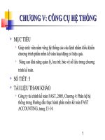 BÀI GIẢNG CÔNG CỤ HỆ THỐNG