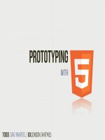 Prototyping with HTML5: Short guide