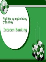 Tài liệu phân hệ tiền gửi