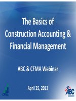 ABC basics of construction accounting webinar april 2013