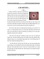 Biến đổi hoá sinh trong quá trình sản xuất nem chua