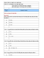 câu hỏi nâng bậc ngành điện