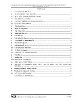 Nâng cấp, cải tạo, sửa chữa các đường ngang hợp pháp nhưng vi phạm Điều lệ đường ngang  (sửa chữa lớn năm 20122013)  BÁO CÁO KINH TẾ  KỸ THUẬT