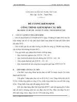 CÔNG TRÌNH KIỂM ĐỊNH cầu đôi