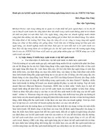 Đánh giá các lợi thế cạnh tranh trên thị trường ngân hàng bán lẻ của các NHTM việt nam