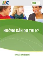 Hướng dẫn dự thi IC3