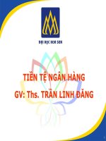 bài giảng hoạt động thanh toán quôc tế