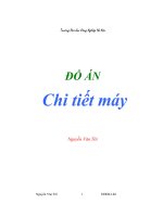 tính toán hệ dẫn động