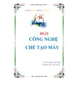 đồ án công nghệ chế tạo máy bạc trục tăng áp
