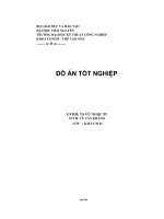 thiết kế hệ thống dẫn động vít tải dựng để tải xi măng rời