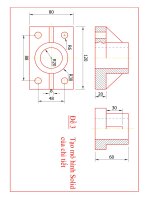 bài tập thực hành proe 3