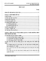 Nghiên cứu khả năng áp dụng htqlmt theo tiêu chuẩn iso 14001: 2001 cho nhà máy sắt thép thủ đức  công ty thép miền nam