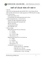 thiết kế cầu bê tông cốt thép Mai Xuân Quang