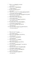 Bài tập anh văn hay