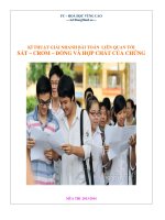 các dạng bài tập fe,cu,cr