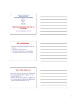 Bài giảng sản phẩm công nghệ sinh học và thị trường năm học 2013 phần 1