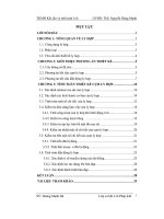 thiết kế cụm ly hợp và hệ thống cụm ly hợp