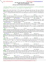 30 đề thi thử môn vật lý 2014