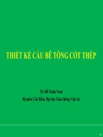 chương 2 cầu bản cầu dầm giản đơn BTCT thường lắp ghép