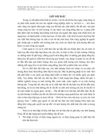 Thiết kế bãi chôn lấp chất thải rắn hợp vệ sinh cho tỉnh quảng nam giai đoạn 2010 đến 2030 