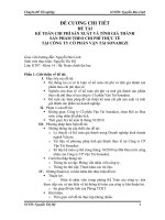 Đề tài nghiên cứukế TOÁN CHI PHÍ sản XUẤT và TÍNH GIÁ THÀNH sản PHẨM THEO CHI PHÍ THỰC tế tại CÔNG TY cổ PHẦN vận tải SONADEZI