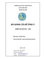 bài giảng cầu bê tông f1