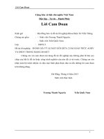 đánh tỷ lệ mất gói của 2 giao thức dsdv và aodv trong mạng manet