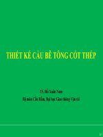 chương 3 cầu bản cầu dầm giản đơn bê tông dự ứng lực