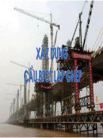 xây dựng cầu bê tông cốt thép lắp ghép