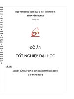 Nghiên cứu xây dựng quy hoạch mạng 3G cho Thành phố VienTiane