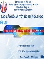 Bảo mật mạng không dây WLAN