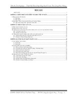 thiết kế dầm hộp ứng suất trước khi thi công đúc rỗng