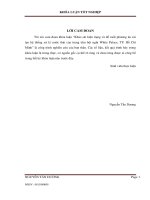 khảo sát hiện trạng và đề xuất phương án cải tạo hệ thống xử lý nước thải của trung tâm hội nghị white palace tp.hcm