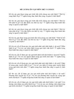 ngân hàng câu hỏi môn thú y cơ bản