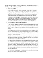 Phân tích các bước trong quá trình mua sản phẩm hệ thống lọc nước có thể uống trực tiếp của khách sạn hòa bình