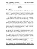 khảo sát ảnh hưởng của thuốc bvtv đến sự đdsh các loài sâu hại và thiên địch trên cây dưa leo