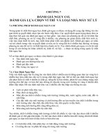 bài giảng quản lý và xử lý chất thải rắn và chất thải nguy hại chương 7 đánh giá nguy cơ đánh giá lựa chọn vị trí và loại nhà máy xử lý