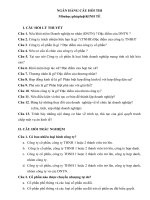 CÂU HỎI ÔN TẬP PHÁP LUẬT KINH TẾ